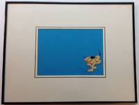 Framed original Walt Disney Studios hand-painted animation production cel