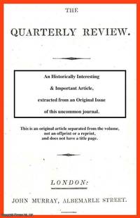 Conquest of Granada. An uncommon original article from The Quarterly Review, 1830
