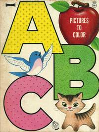 Vintage ABC Coloring Activity Book No. 1638