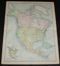 Map of North America from the 1920 Times Survey Atlas (Plate 80) including Dominion of Canada, United States, Greenland, Mexico, West Indies and Central America by The Times and J. G. Bartholomew - 1920