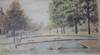 Sketchbook with 45 scenes, mostly landscapes and views, mostly rendered with color pencils