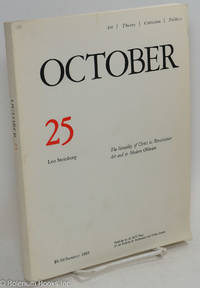 cover of October 25 (Summer 1983); The sexuality of Christ in Renaissance Art and Modern Oblivion