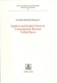 Implicit and Explicit Norm in Contemporary…