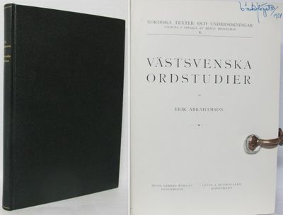 Västsvenska ordstudier.
