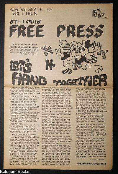St. Louis Free Press, Vol. 1, No. 8 (Aug. 23-Sept. 6)