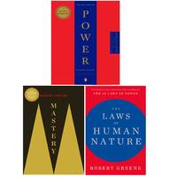 Robert Greene 3 Books Set: 48 Laws Of Power, Mastery, Laws of Human Nature (English, Paperback)