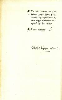 SILVER CIRCUS. TALES