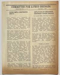 image of Committee for a Free Grenada. Newsletter. Vol. 2, No. 2 (September 1984)