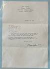 Typed Letter Signed