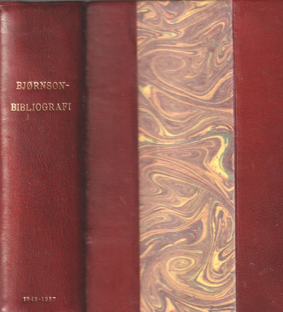 Bjørnson-Bibliografi 5 hefter. Første hefte…
