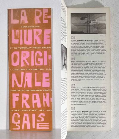 La reliure originale française. Bookbindings by…