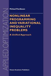Nonlinear Programming and Variational Inequality Problems : A Unified Approach
