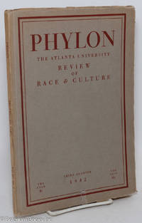 Phylon: the Atlanta University review of race and culture; vol. 3, #3; third quarter 1942