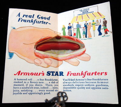Armour's Star Frankfurters Links of Goodness - Mechanical Hot Dog Bun
