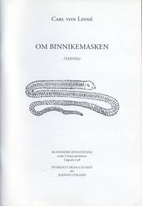 Om binnikemasken (Taenia). Akademisk avhandling…