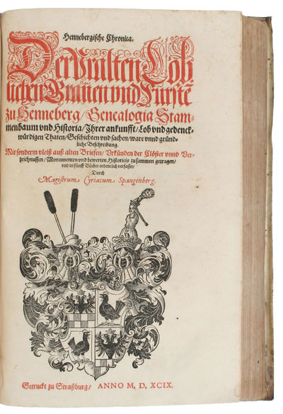 Oldenburgische Chronicon Das ist Beschreibung Der Löblichen Uhralten Grafen zu Oldenburg und Delmenhorst/ ec. Von welchen die jetzige Könige zu Dennemarck und Hertzogen zu Holstein entsprossen, Sampt Ihres Stammens ersten Ankunnft, Thaten, Regierung, ... - [TWO IMPORTANT CHRONICLES] (photo 3)