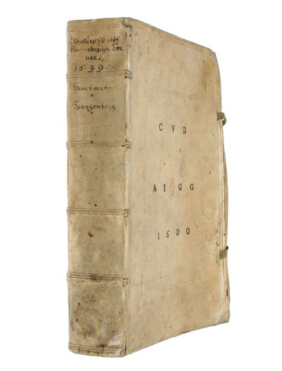 Oldenburgische Chronicon Das ist Beschreibung Der Löblichen Uhralten Grafen zu Oldenburg und Delmenhorst/ ec. Von welchen die jetzige Könige zu Dennemarck und Hertzogen zu Holstein entsprossen, Sampt Ihres Stammens ersten Ankunnft, Thaten, Regierung, ... - [TWO IMPORTANT CHRONICLES] (photo 4)
