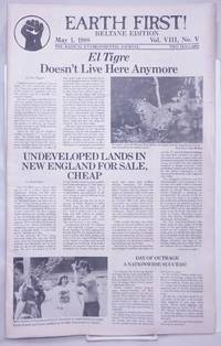 image of Earth First! Eostar Edition, The radical environmental journal; May 1, 1988 Vol. 8, No. 1