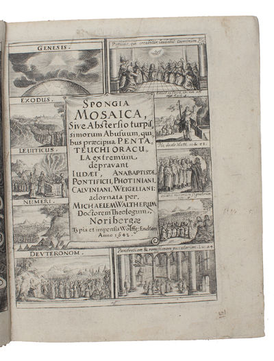 Spongia Mosaica, Sive Abstersio turpissimorum…