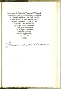 STEPS MUST BE GENTLE. A DRAMATIC READING FOR TWO PERFORMERS