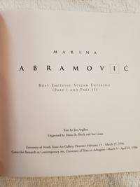 MARINA ABRAMOVIC: BOAT EMPTYING STREAM ENTERING (Part I and Part II)