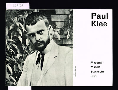 Paul Klee. Moderna museet Stockholm 1961.