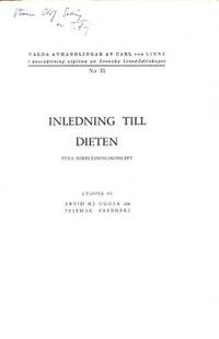 Inledning till dieten. Fyra föreläsningskoncept.
