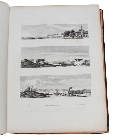 Travels in Lower and Upper Egypt, during the Campaigns of general Bonaparte. In Two Volumes. Translated from the last corrected and augmented Edition of the Author; accompanied by the whole of the original Atlas, comprising One Hundred and Forty Coppe... - [THE DISCOVERY OF EGYPT] (photo 3)