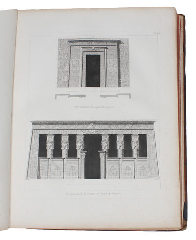 Travels in Lower and Upper Egypt, during the Campaigns of general Bonaparte. In Two Volumes. Translated from the last corrected and augmented Edition of the Author; accompanied by the whole of the original Atlas, comprising One Hundred and Forty Coppe... - [THE DISCOVERY OF EGYPT] (photo 4)