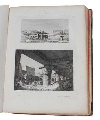 Travels in Lower and Upper Egypt, during the Campaigns of general Bonaparte. In Two Volumes. Translated from the last corrected and augmented Edition of the Author; accompanied by the whole of the original Atlas, comprising One Hundred and Forty Coppe... - [THE DISCOVERY OF EGYPT] (photo 5)