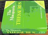 image of The Macquarie Thesaurus: The Book of Words