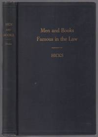 image of Men and Books Famous in the Law