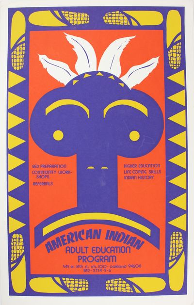 American Indian Adult Education Program [poster title]