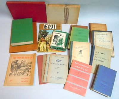 Collection of Books Related to Fiji from Library of Clellan S. Ford, American Anthropologist, Co-founder of the cross-cultural Survey, 1930s
