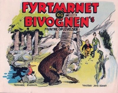 Fyrtaarnet og Bivognen´s muntre Oplevelser. 1954