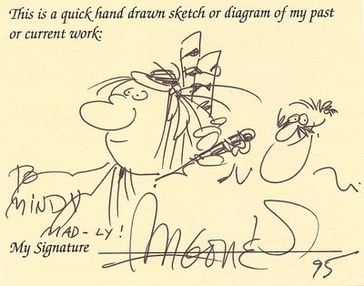 Aragones Specialty Illustration Signed, 1995