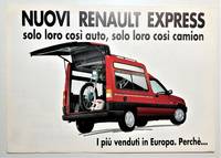 Brochure Auto - Nuovi Renault Express - Anni '90
