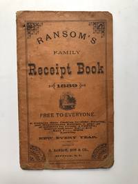 Ransom's Family Receipt Book 1889