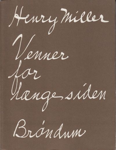 Venner for lenge siden.