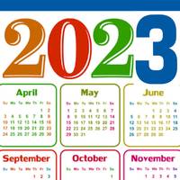 2023 Hanging Wall Calendar "Be Your Own Sunshine" 7.5 x 7.5 in. 12-Month  Calendar by