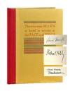 The Wise Men Drawn to Kneel in Wonder at the Fact So of Itself [Limited Edition Signed by All Three Poets]