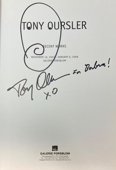Tony Oursler: Recent Works. Novenber 16, 2007 -…