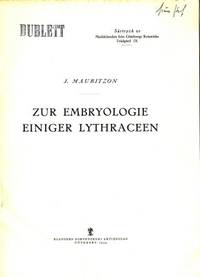 Zur Embryologie einiger Lythraceen.
