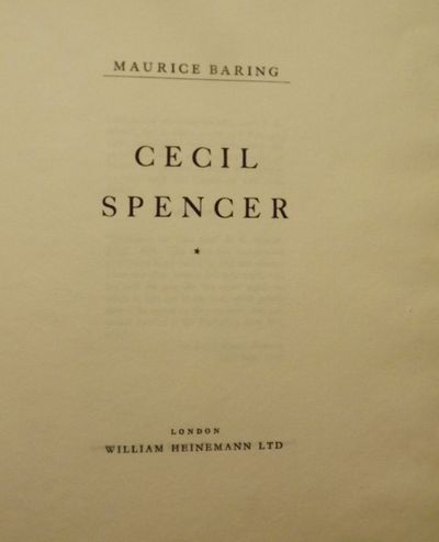 CECIL SPENCER