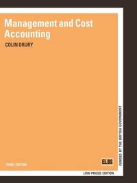 MANAGEMENT AND COST ACCOUNTING