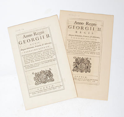 An Act for the Better Preventing of Thefts and Robberies, and for Regulating Places of Publick Entertainment, and Punishing Persons Keeping Disorderly Houses