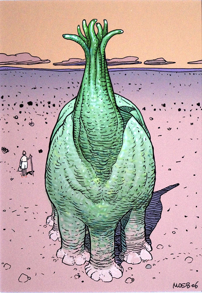 MARS (MŒBIUS PRODUCTION) Mars - Octotyr - Print by Moebius (Jean Giraud) | Print