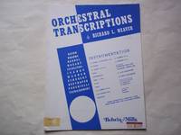cover of Orchestral Transcriptions. Bassoon. Piano (Conductor) completely cued solo violin part (for advanced players)