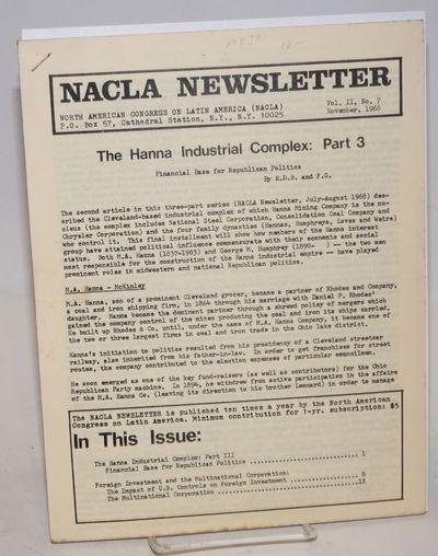 NACLA newsletter