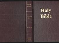 cover of The Holy Bible, King James Version 1611, Self Pronouncing Edition Concordance, First Word